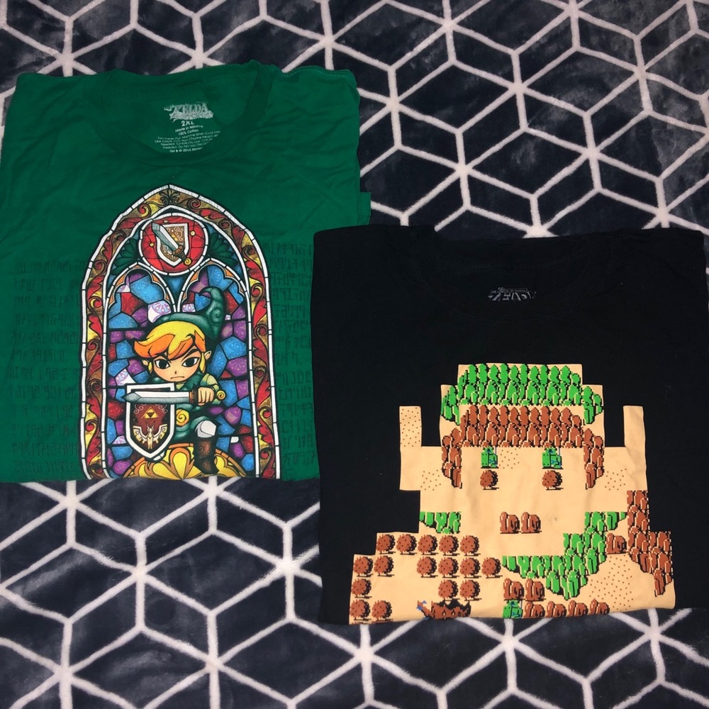 Zelda Link Short Sleeve T Shirts